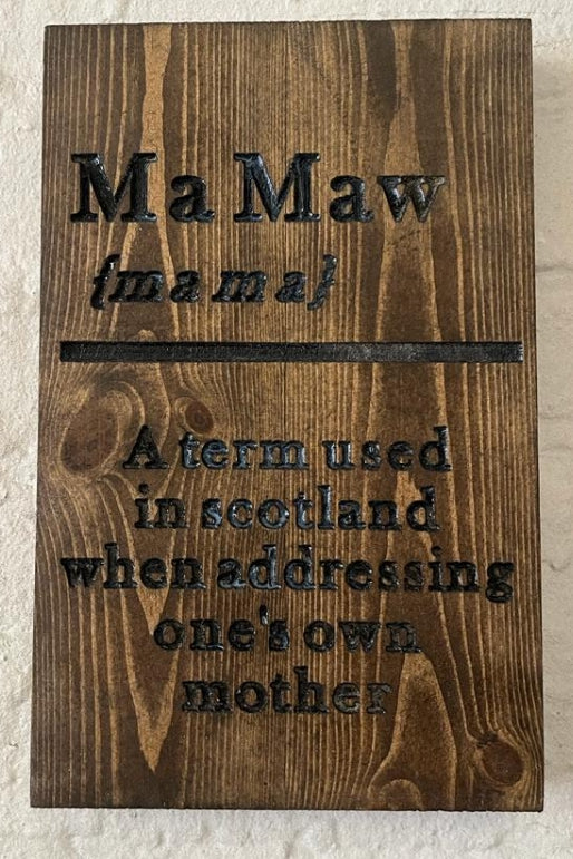 Scottish slang signs
