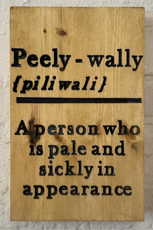 Scottish slang signs