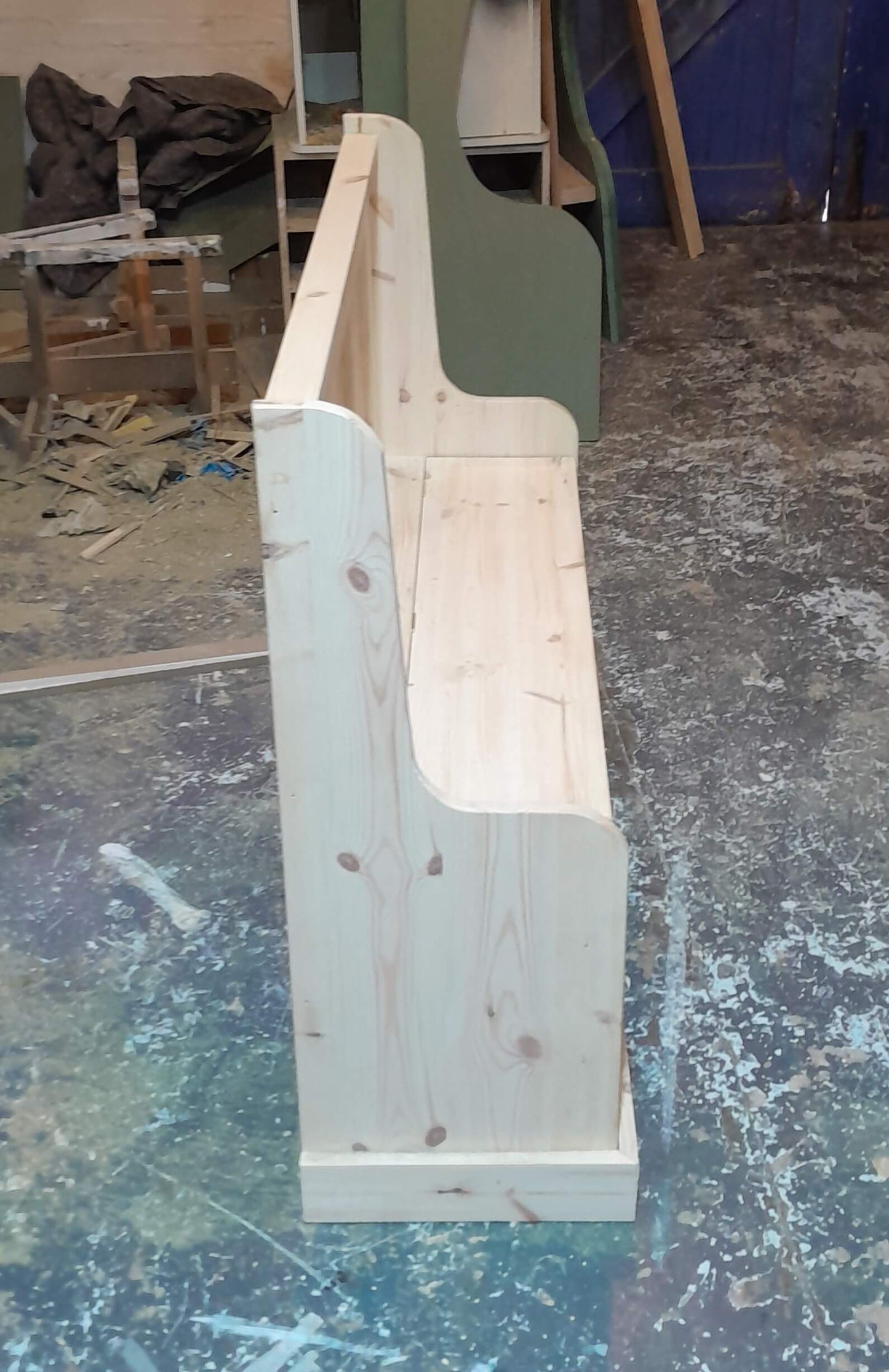 Unpainted Monks Bench 1200mm