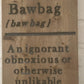 Scottish slang signs