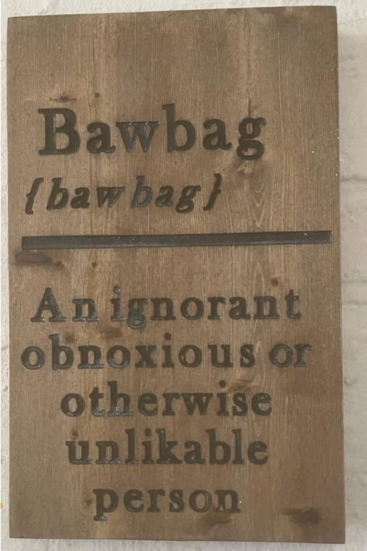 Scottish slang signs