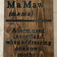 Scottish slang signs