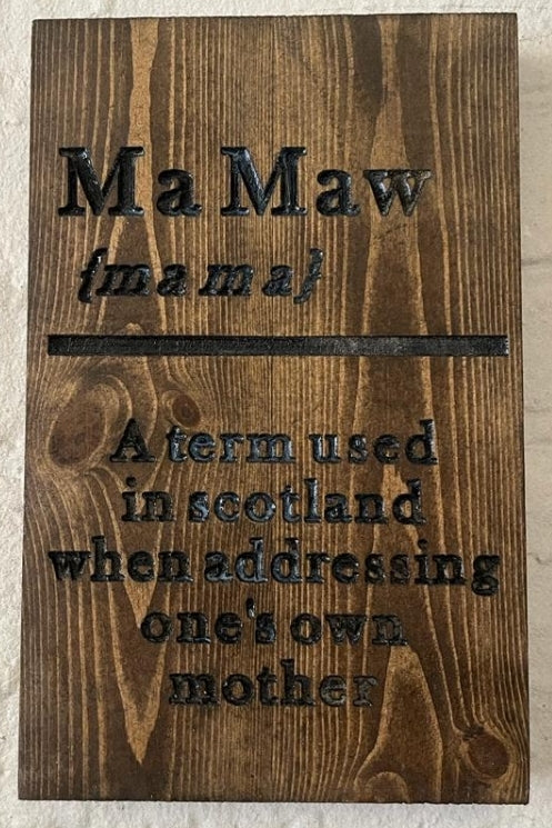 Scottish slang signs