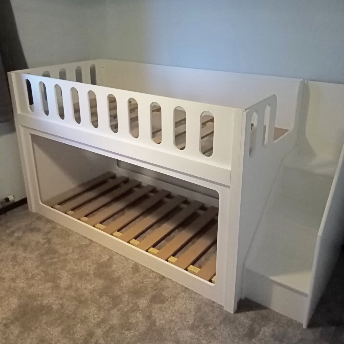 Bed stairs for clearance toddlers