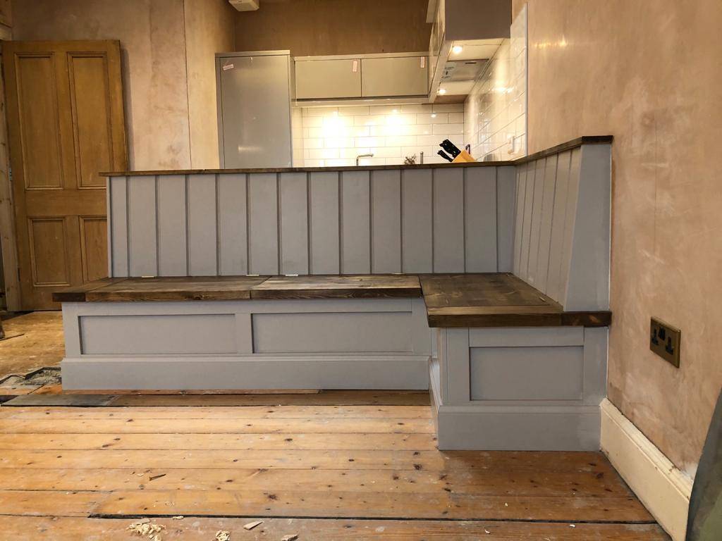 Traditional Joiners will manufacture and install bespoke Nook Seating in your kitchen, dining room or anywhere in your home.