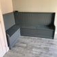 Traditional Joiners will manufacture and install bespoke Nook Seating in your kitchen, dining room or anywhere in your home. Seating and storage