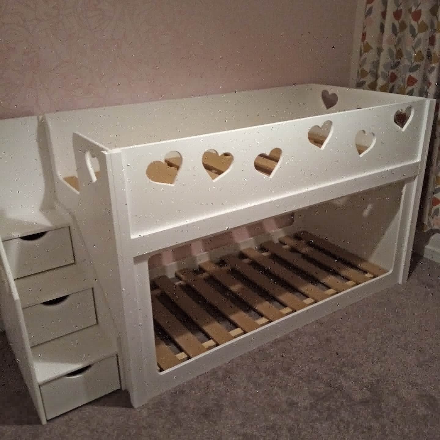 Space Saver bed with Side Stairs